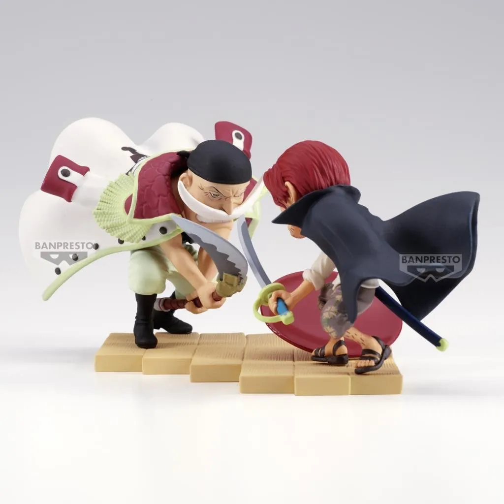 ONE PIECE - Edward Newgate VS Shanks - Figure WCF Log Stories 13cm